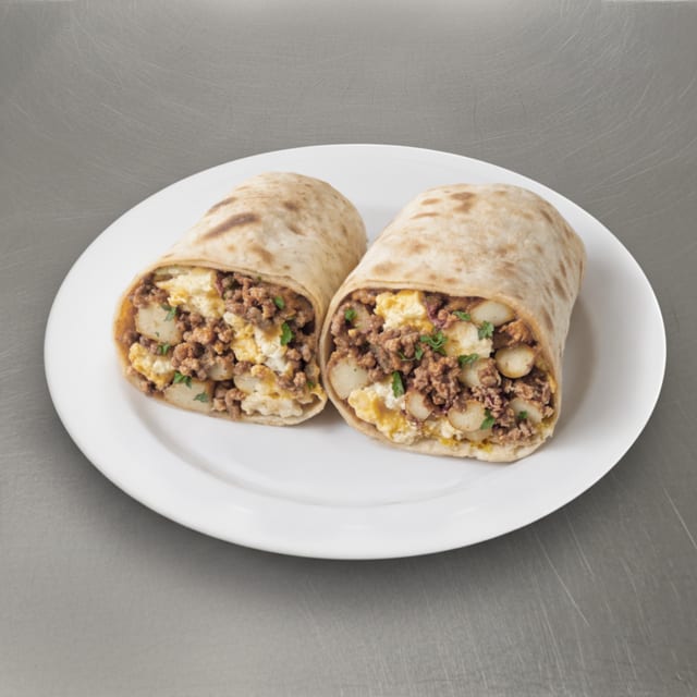 Breakfast burrito.
