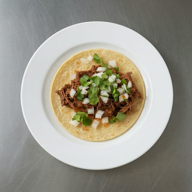 Barbacoa Taco.