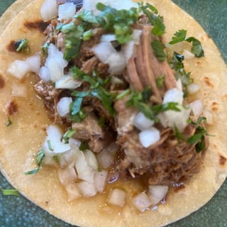 Pork Shoulder Taco