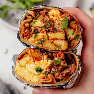 Breakfast burrito